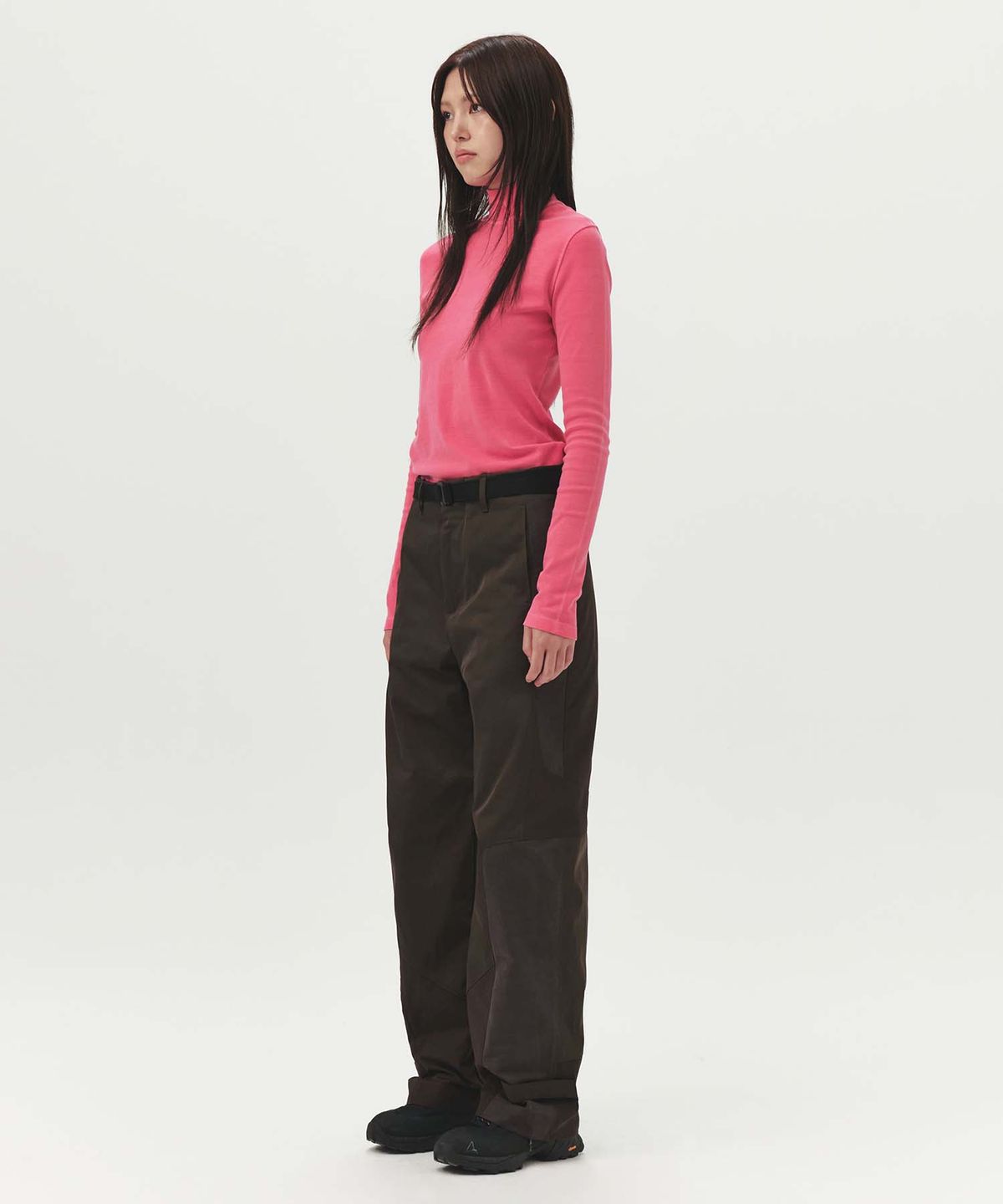 이이(EE) WOMENS TURTLE NECK PINK