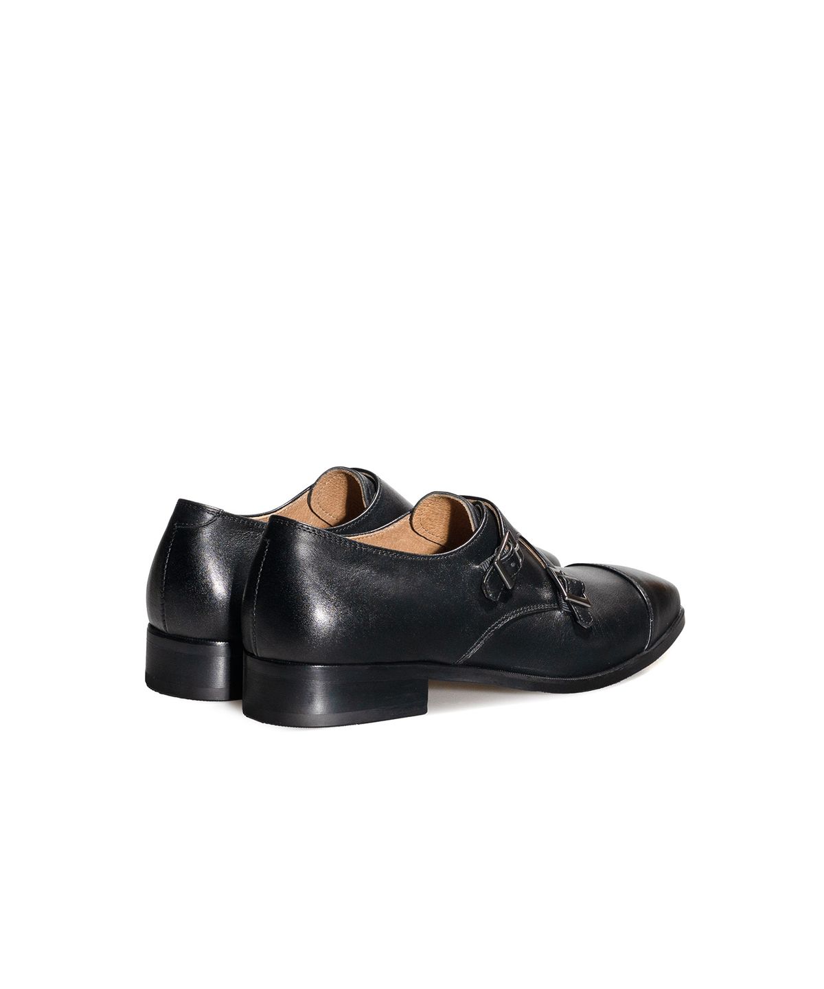 올클래식(ALLCLASSIC) ALC1003 어도어 스트레이트팁 더블 몽크스트랩_black