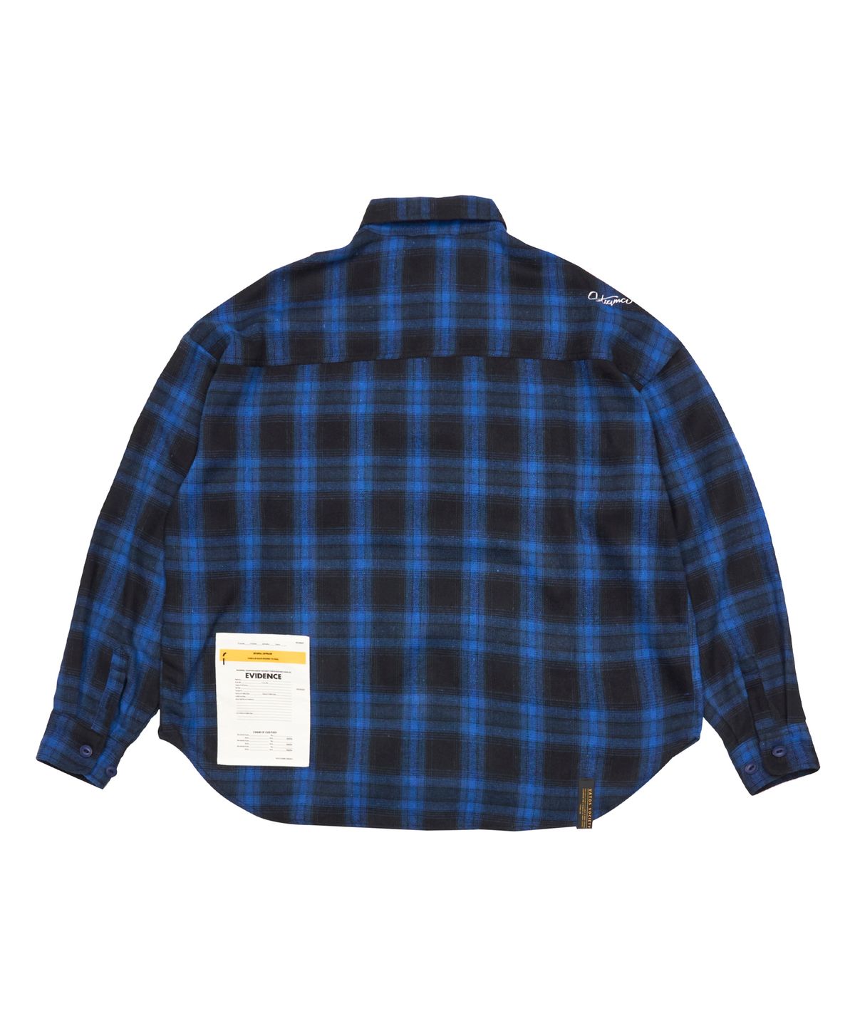 스티그마(STIGMA) VATOS OVERSIZED LONG SLEEVES SHIRTS BLUE