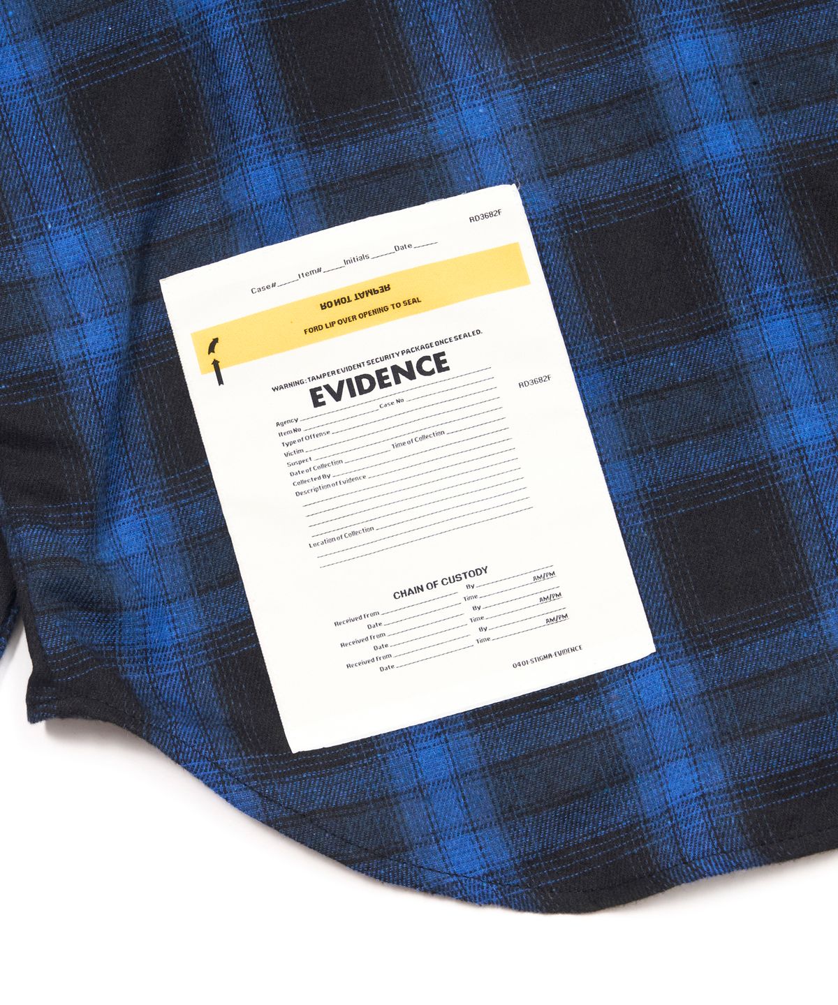 스티그마(STIGMA) VATOS OVERSIZED LONG SLEEVES SHIRTS BLUE