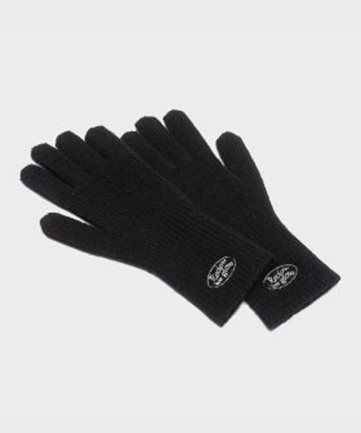 리끌로우(RECLOW) RC KNIT LOGO 장갑 BLACK