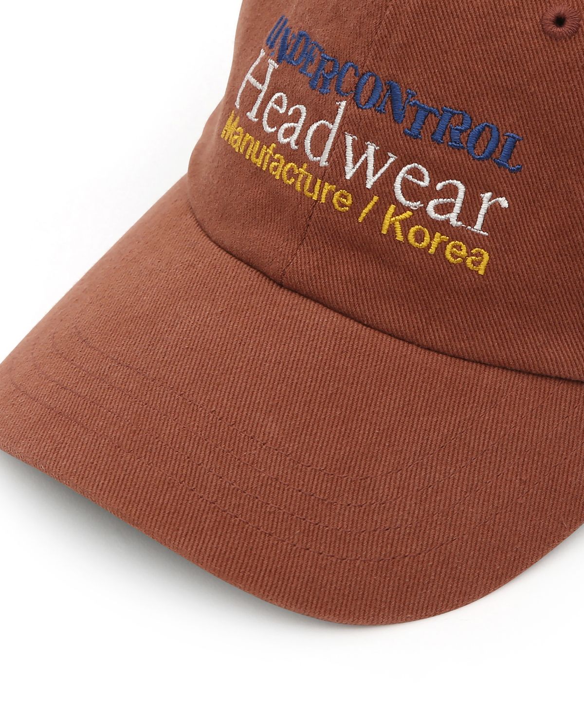 언더컨트롤(UNDERCONTROL) 사계절 워싱 코튼 빈티지 소프트탑 베이직 로고 볼캡 남녀공용 야구모자 MFG LOGO / WASHED B B / PEPPER