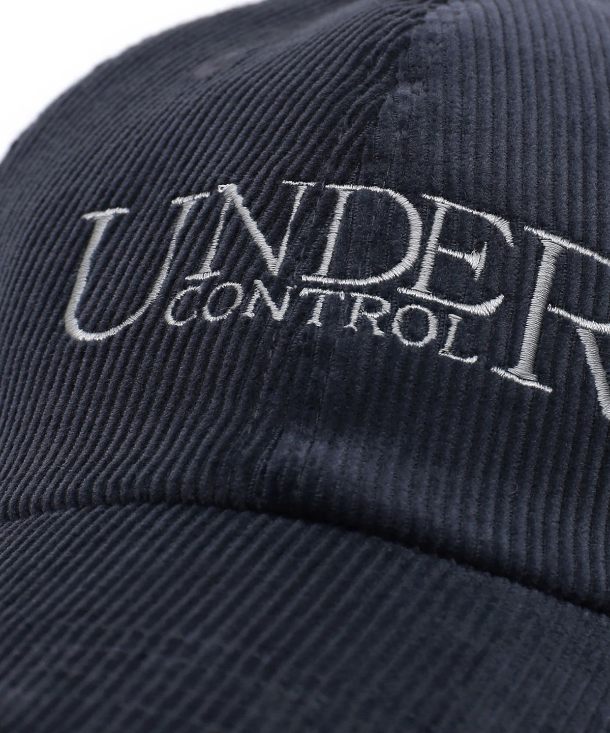 언더컨트롤(UNDERCONTROL) 남녀공용 가을겨울 코듀로이 베이직 소프트탑 볼캡 SIGNATURE / AUTHENTIC B B / CD / NAVY