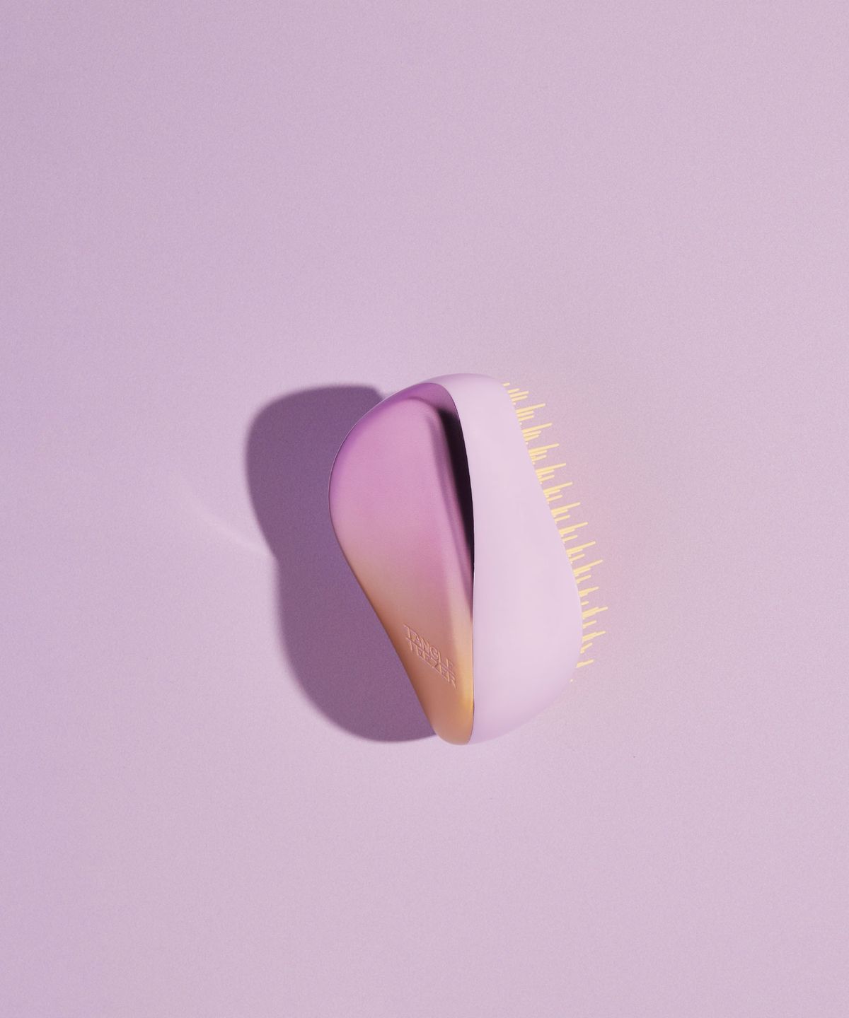 탱글티저(TANGLE TEEZER) 컴팩트 스타일러 라일락 옐로우 크롬