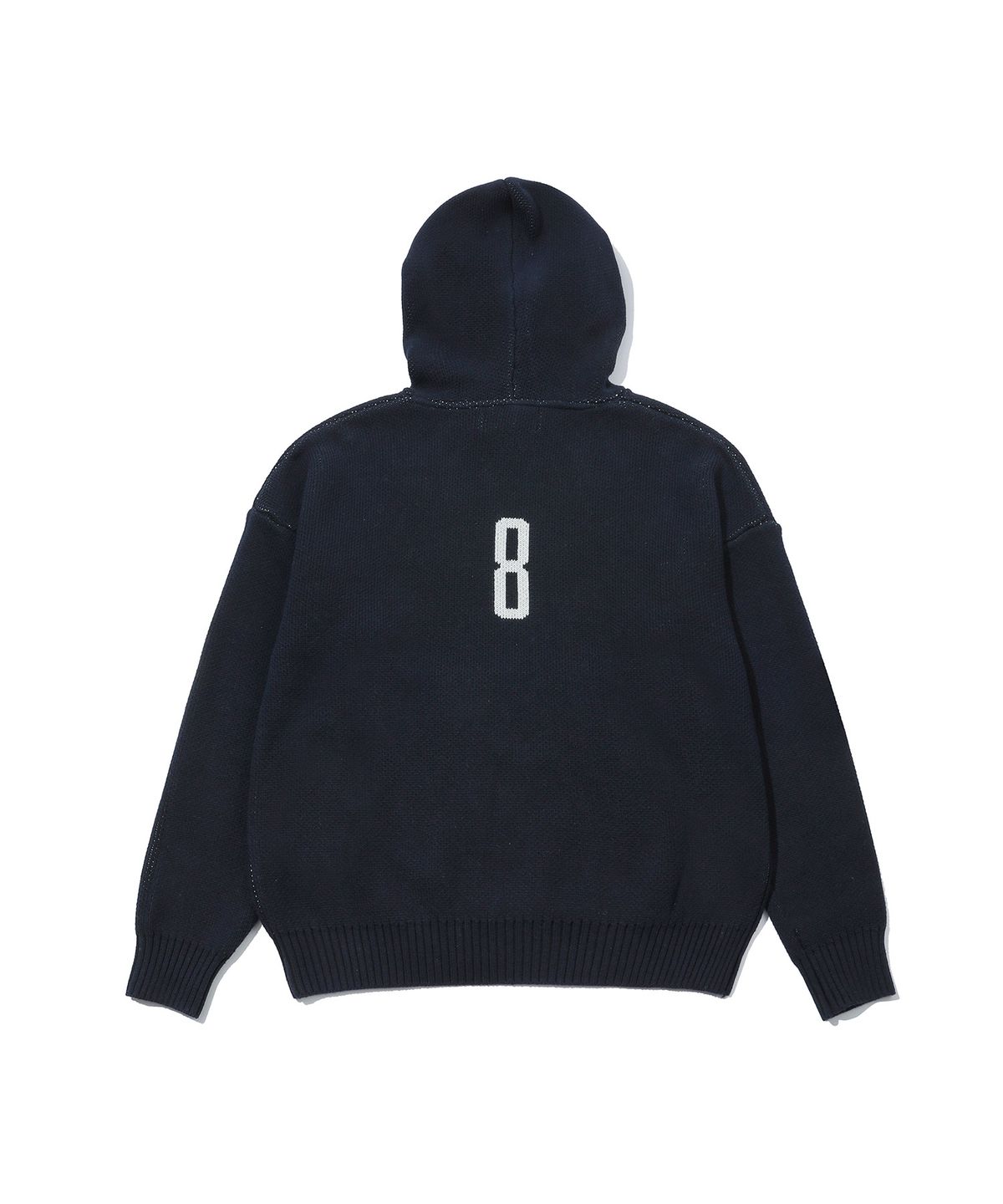 빈트릴 뉴욕(BEENTRILL NEWYORK) [BEENTRILL X BROOKLYNDENIM] 오버핏 니트(네이비)