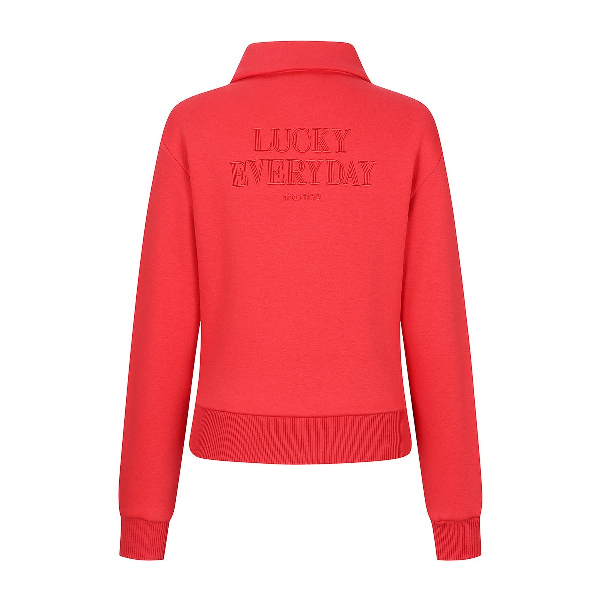 마틴골프(MARTINE GOLF) Half Zip-up Shirts_Red