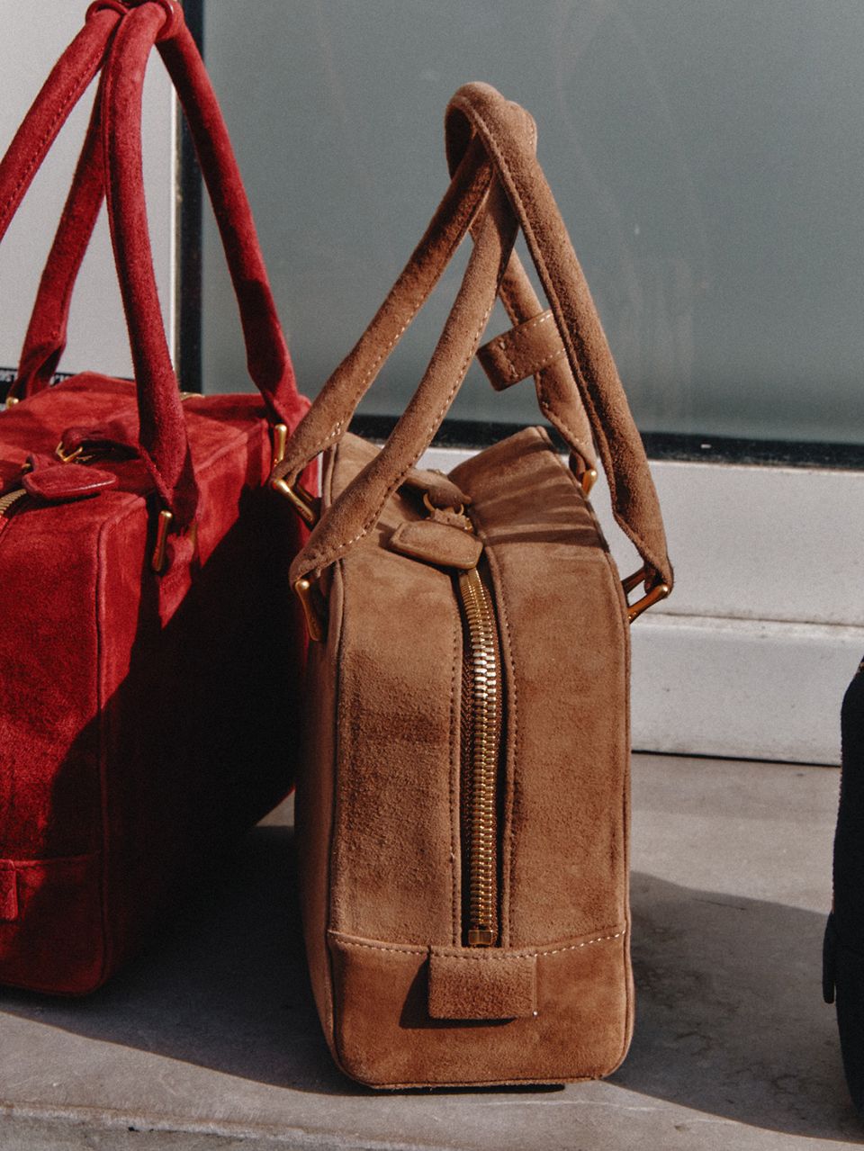 MUSINSA | DEMERIEL Cayley Boston Bag Small Beige