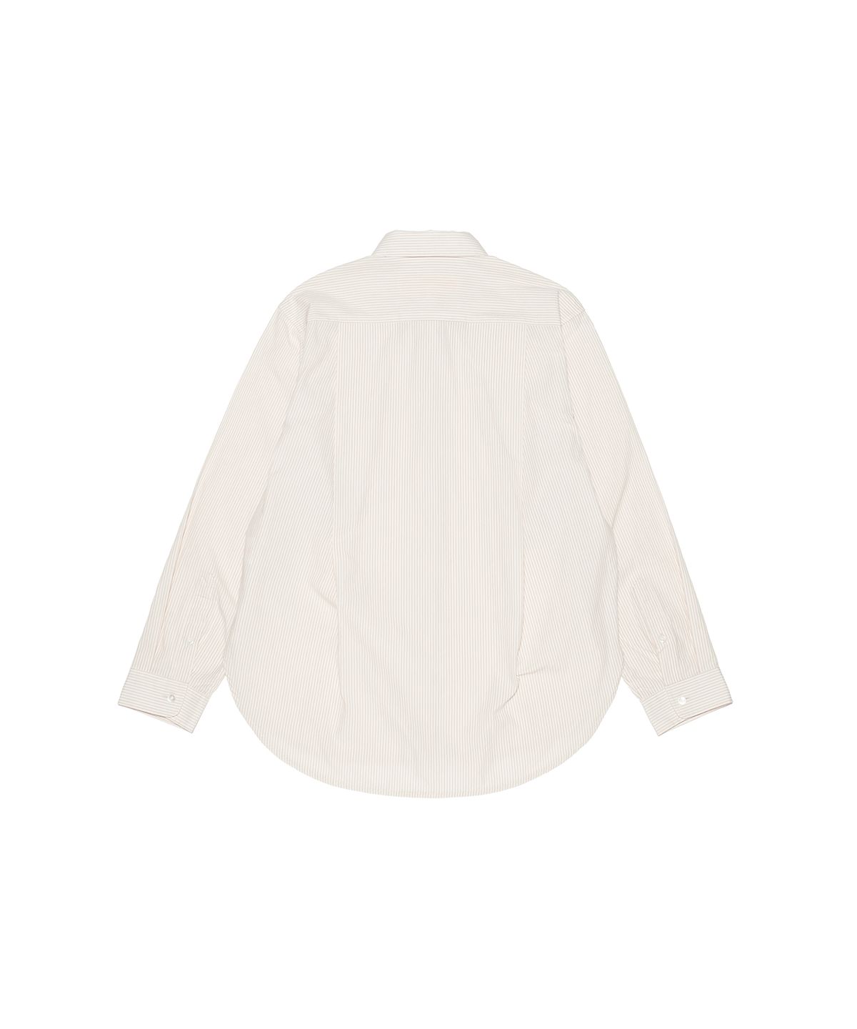 헬로 선라이즈(HELLO SUNRISE) HS Comfort Shirt(W)_Beige Stripe