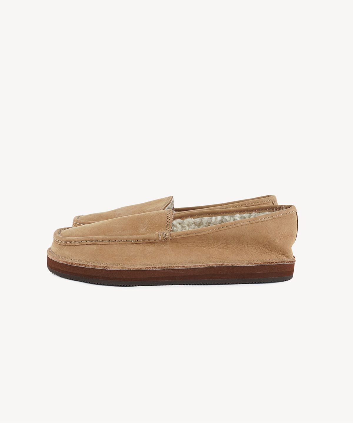 레인보우샌들(RAINBOW SANDALS) 클래식 플리스 로퍼 시에라브라운 남성 & 여성