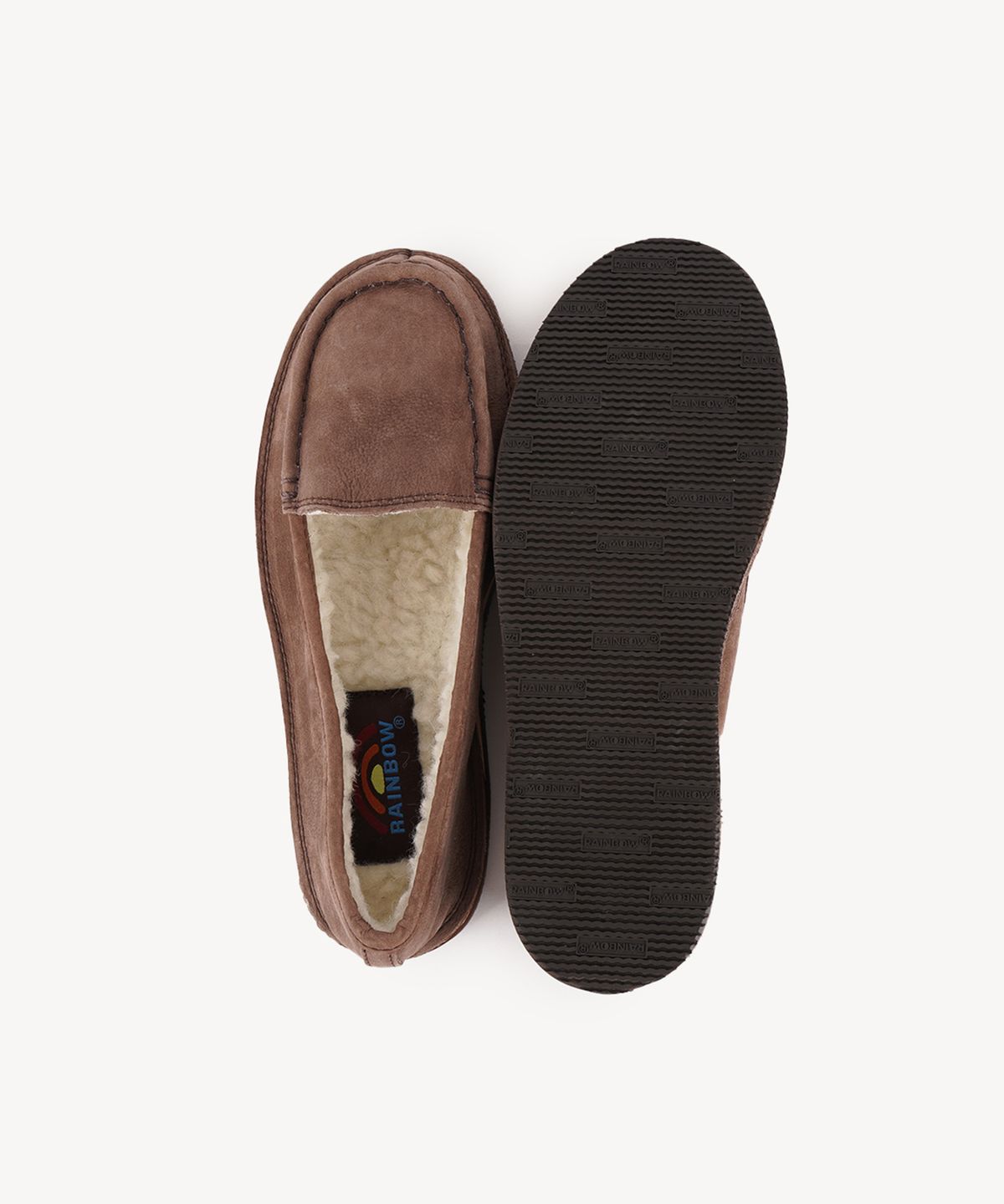 레인보우샌들(RAINBOW SANDALS) 클래식 플리스 로퍼 에스프레소 남성 & 여성