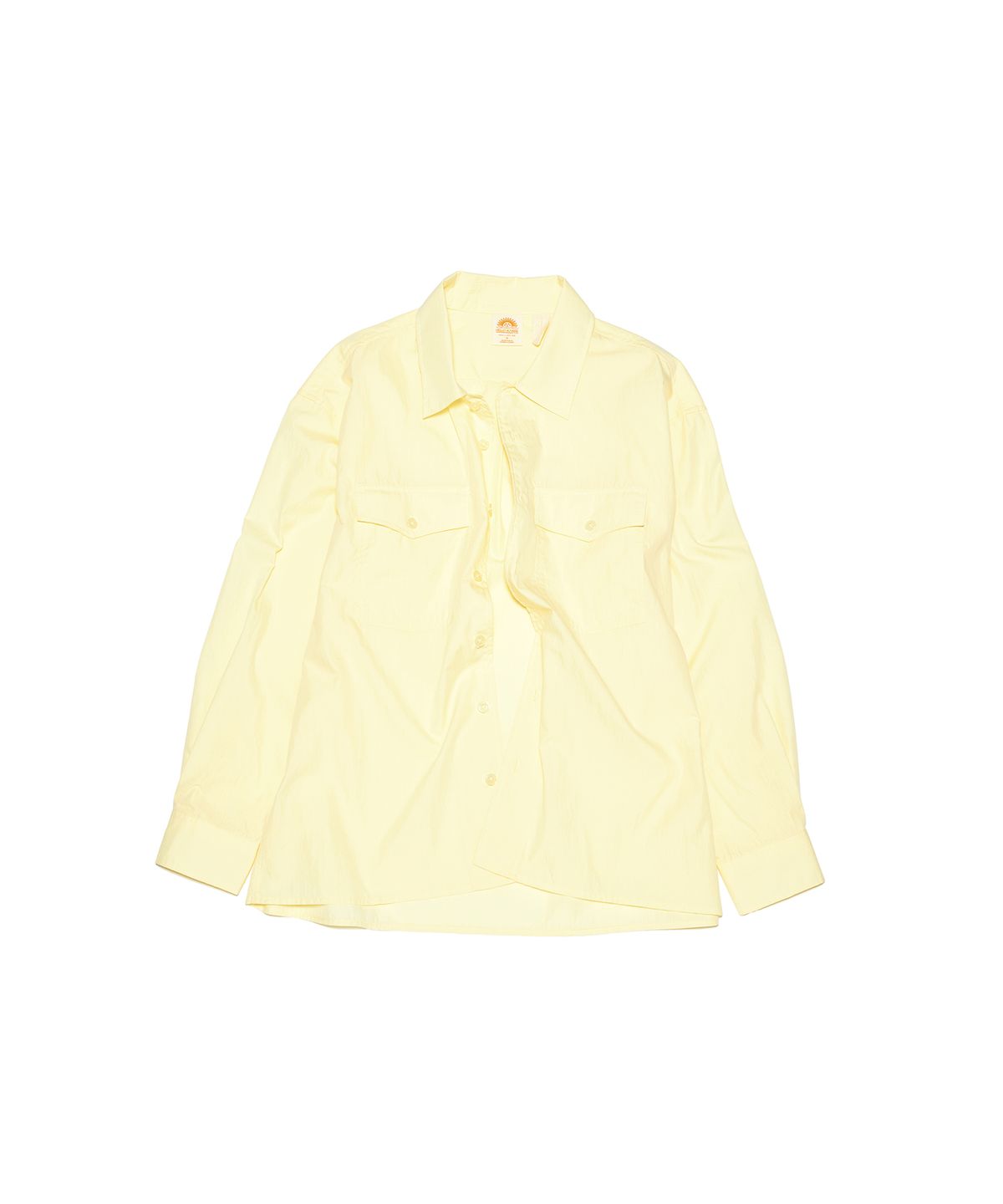 헬로 선라이즈(HELLO SUNRISE) HS Safari Shirt Jacket_Washed Yellow