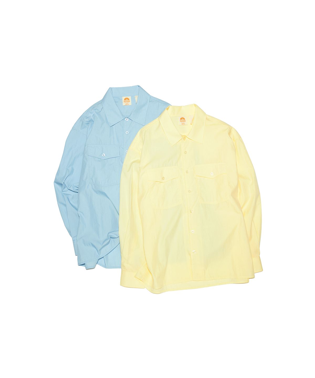 헬로 선라이즈(HELLO SUNRISE) HS Safari Shirt Jacket_Sky Blue