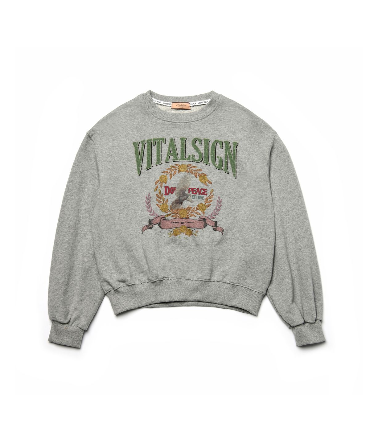 바이탈싸인(VITALSIGN) Peace Of Love Sweatshirt (2colors)