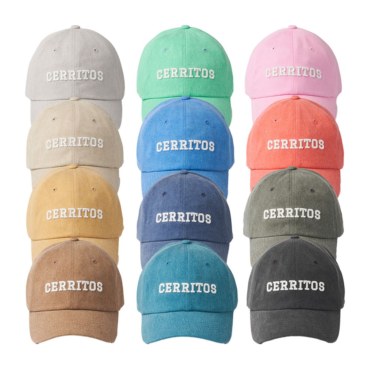 호텔세리토스(HOTEL CERRITOS) Cerritos Washing Ball Cap [Brown]