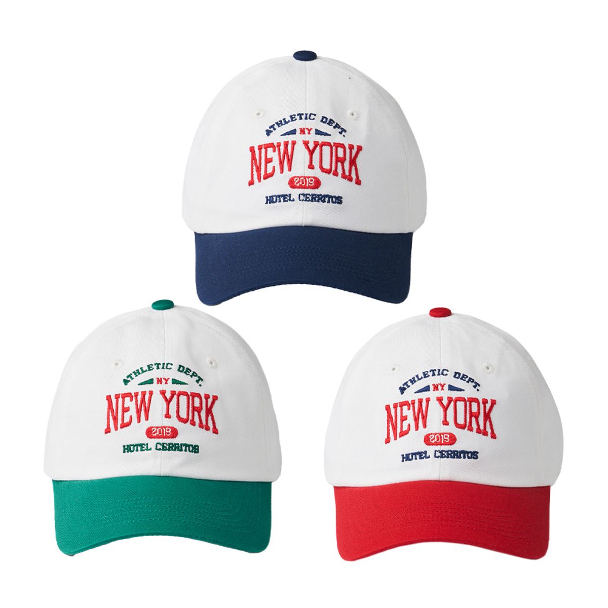 호텔세리토스(HOTEL CERRITOS) New York 2019 TwoTone Ball Cap [Green]