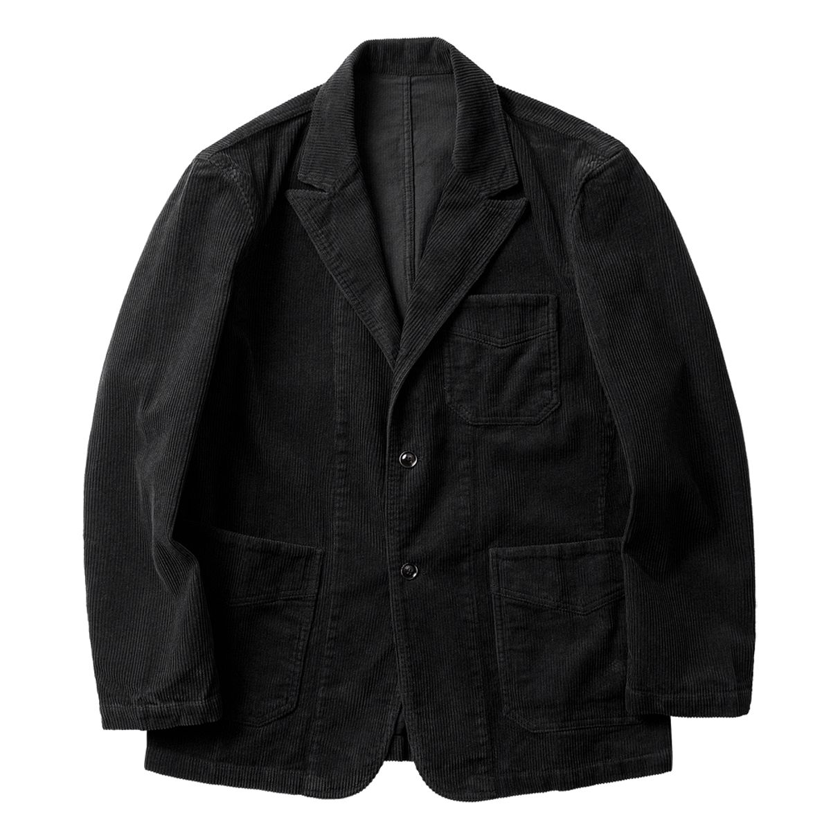 솔티(SORTIE) Tura Corduroy Washed Set-up (Black)