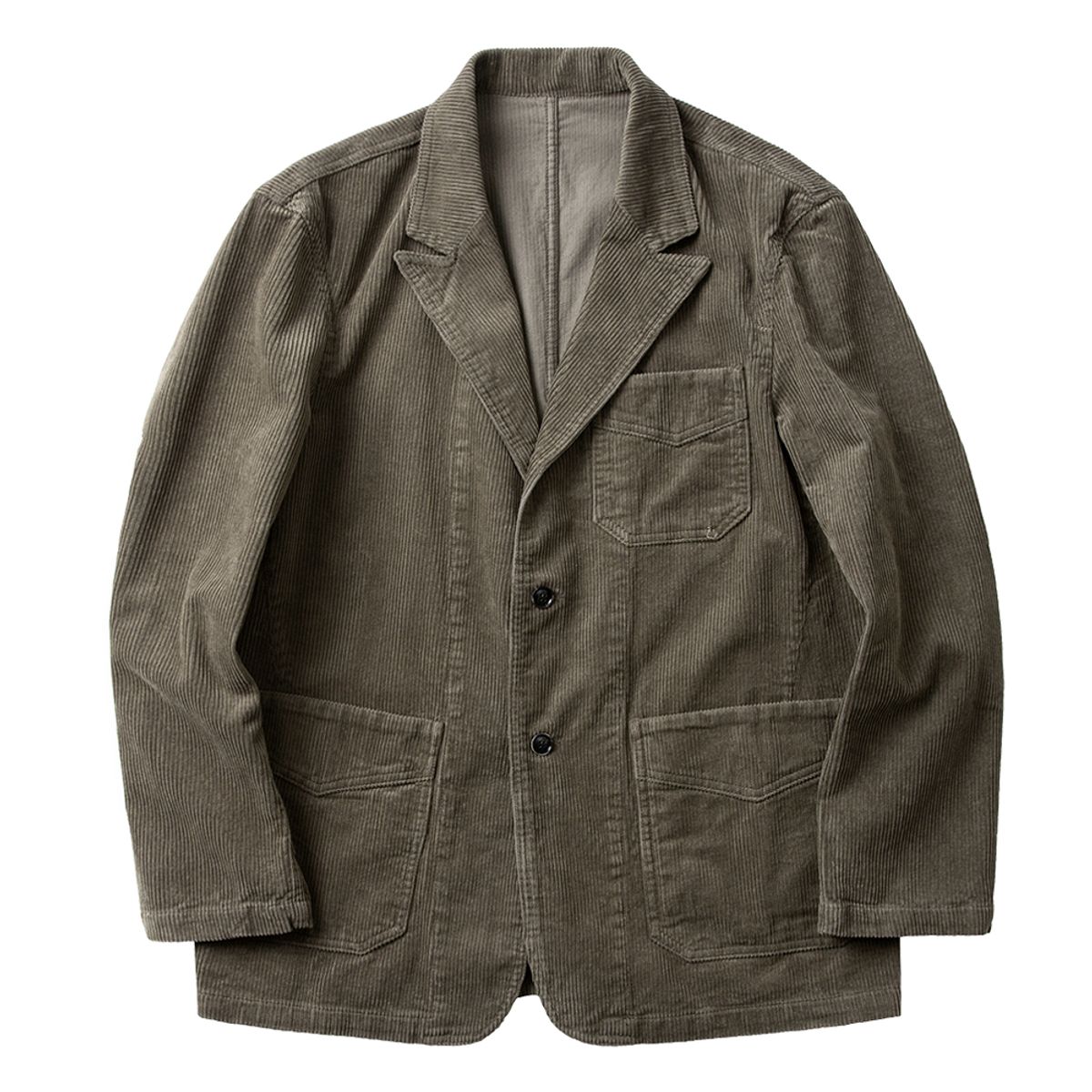 솔티(SORTIE) Tura Corduroy Washed Set-up (Light Khaki)