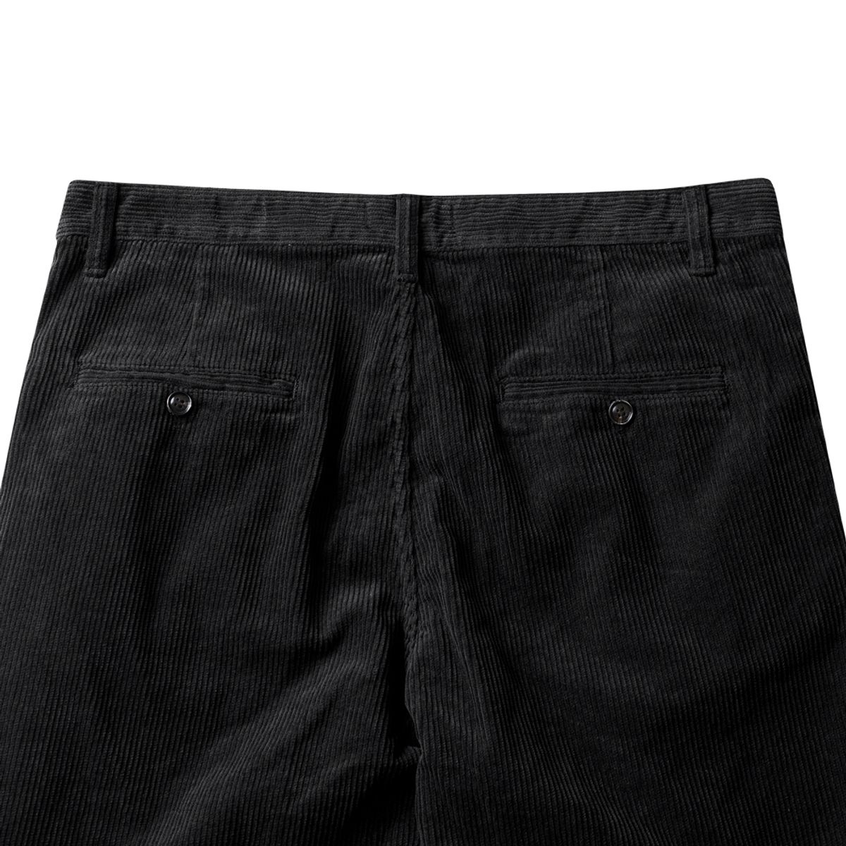 솔티(SORTIE) Tura Corduroy Washed Trousers (Black)