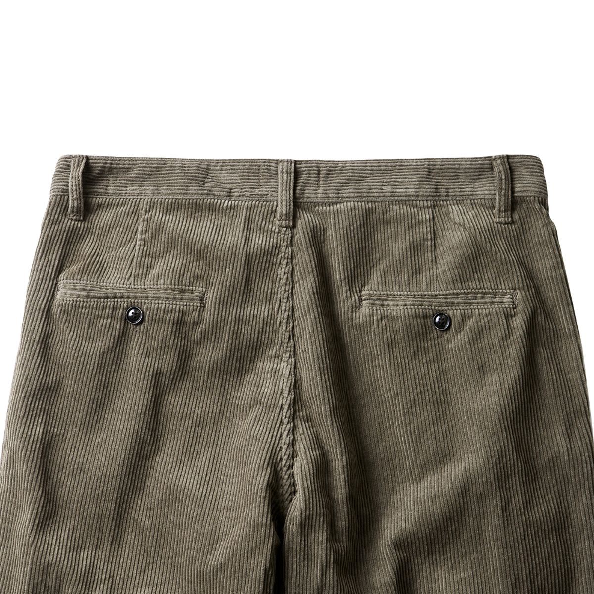 솔티(SORTIE) Tura Corduroy Washed Trousers (Light Khaki)