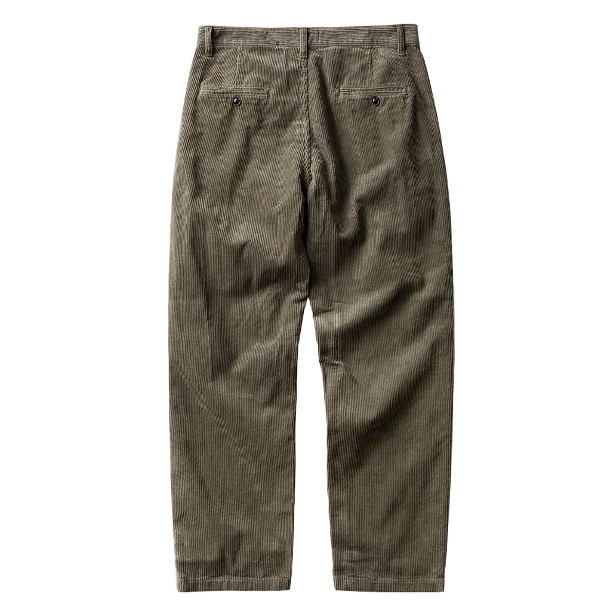 솔티(SORTIE) Tura Corduroy Washed Trousers (Light Khaki)