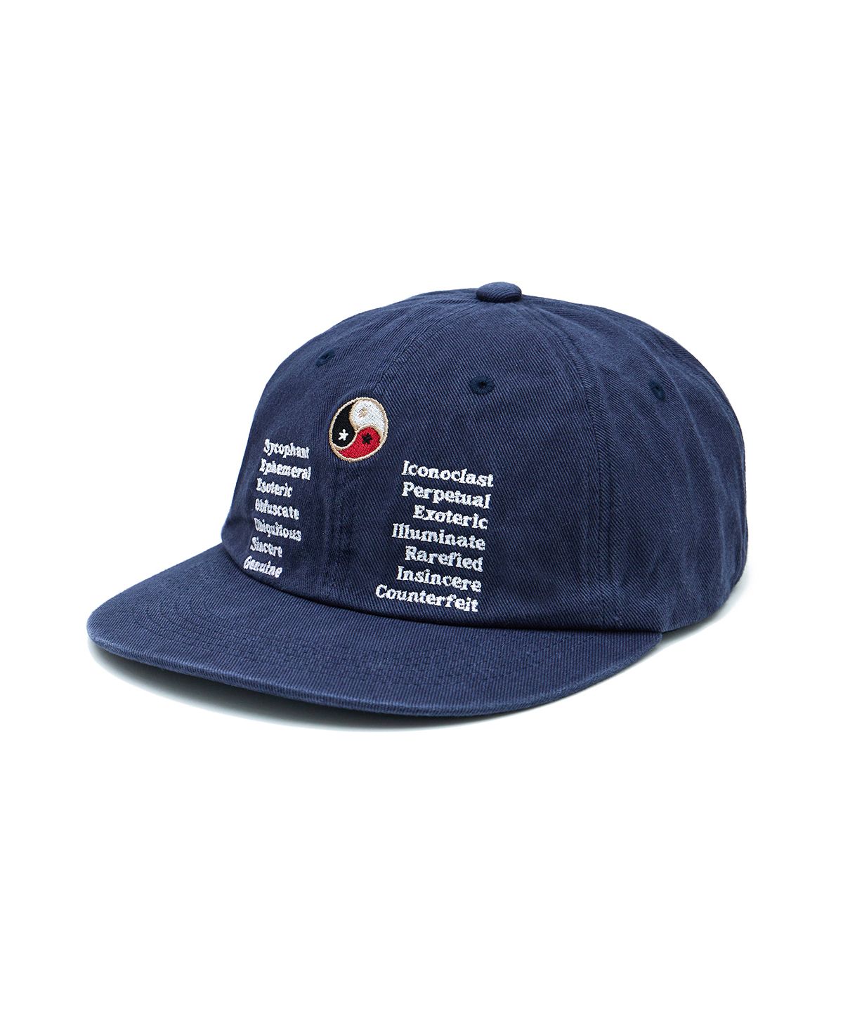 패슬(FASTLE) Yin Yang Washed Cap Navy