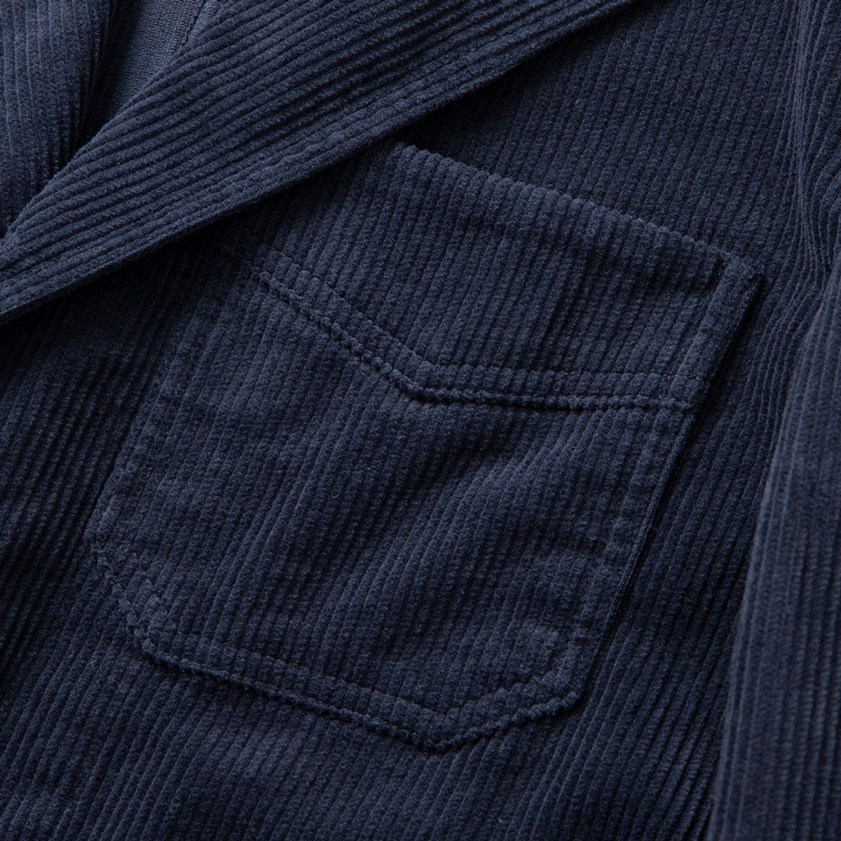 솔티(SORTIE) Tura Corduroy Washed Jacket (Blue)