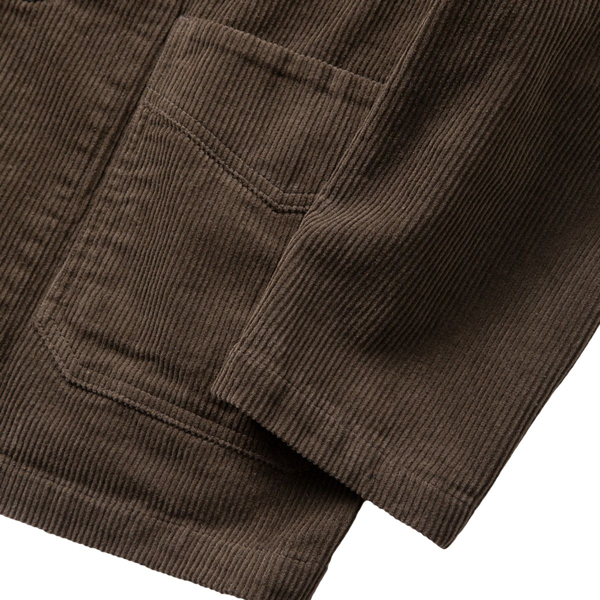 솔티(SORTIE) Tura Corduroy Washed Jacket (Brown)