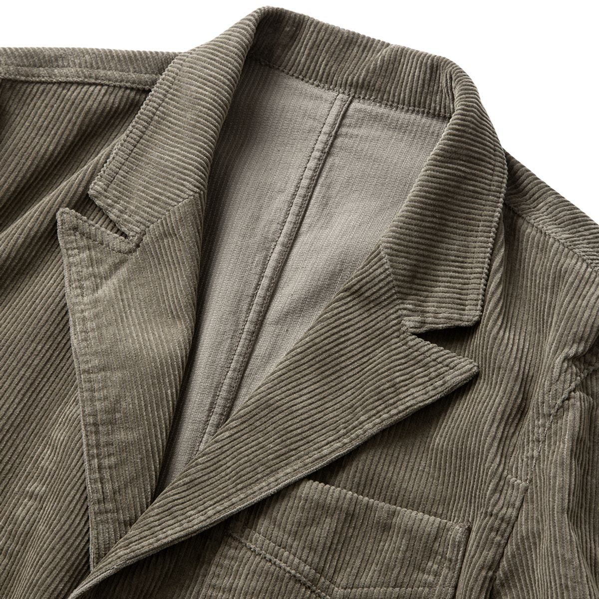 솔티(SORTIE) Tura Corduroy Washed Jacket (Light Khaki)