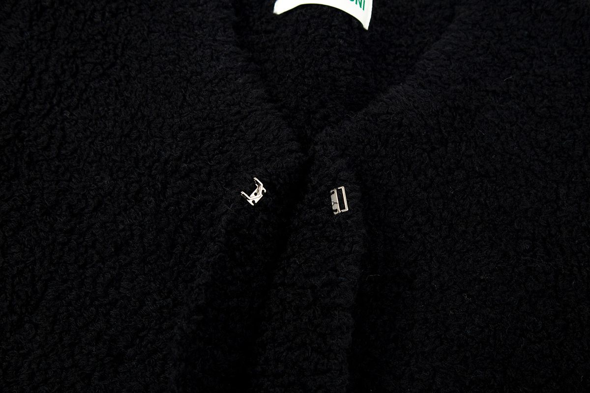샐러드바구니(SALAD BAGUNI) Super Cropped Wool Jacket_black