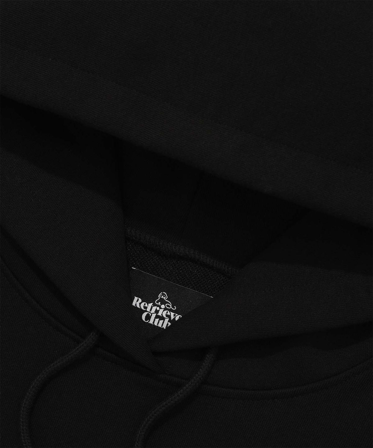 리트리버클럽(RETRIEVER CLUB) HOWLING SOCCER HOODIE [BLACK]