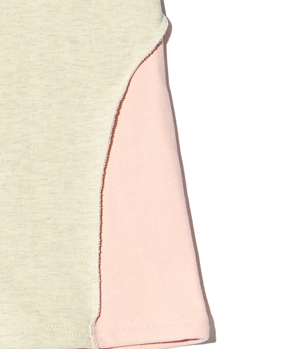 피스메이커(PIECE MAKER) EX RAW MAXI SKIRT (PINK)
