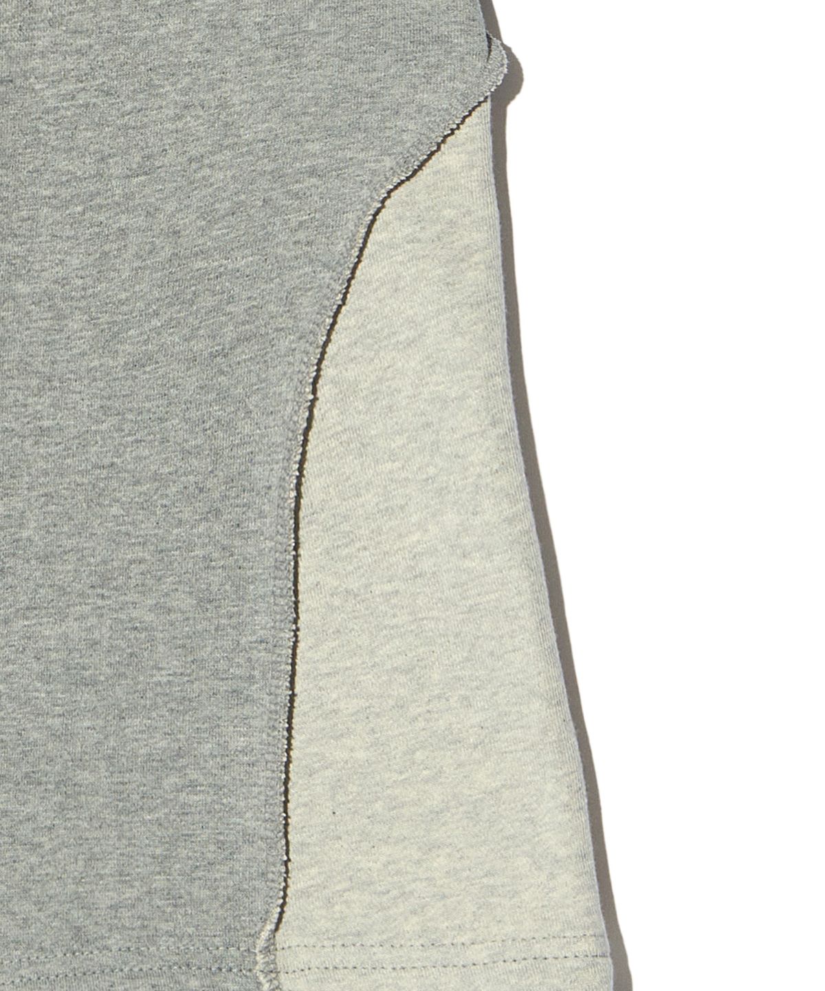 피스메이커(PIECE MAKER) EX RAW MAXI SKIRT (GREY)