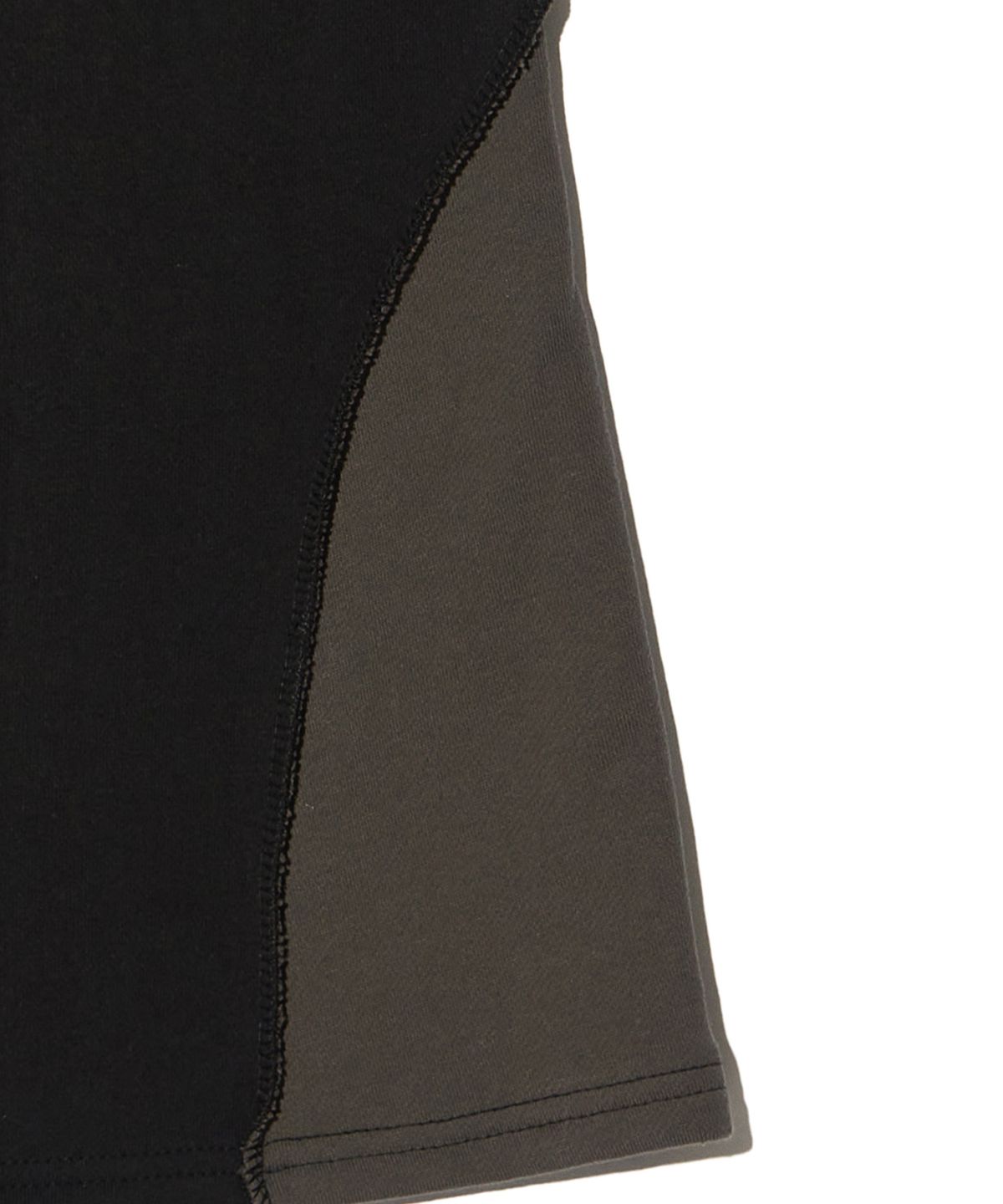 피스메이커(PIECE MAKER) EX RAW MAXI SKIRT (CHARCOAL)