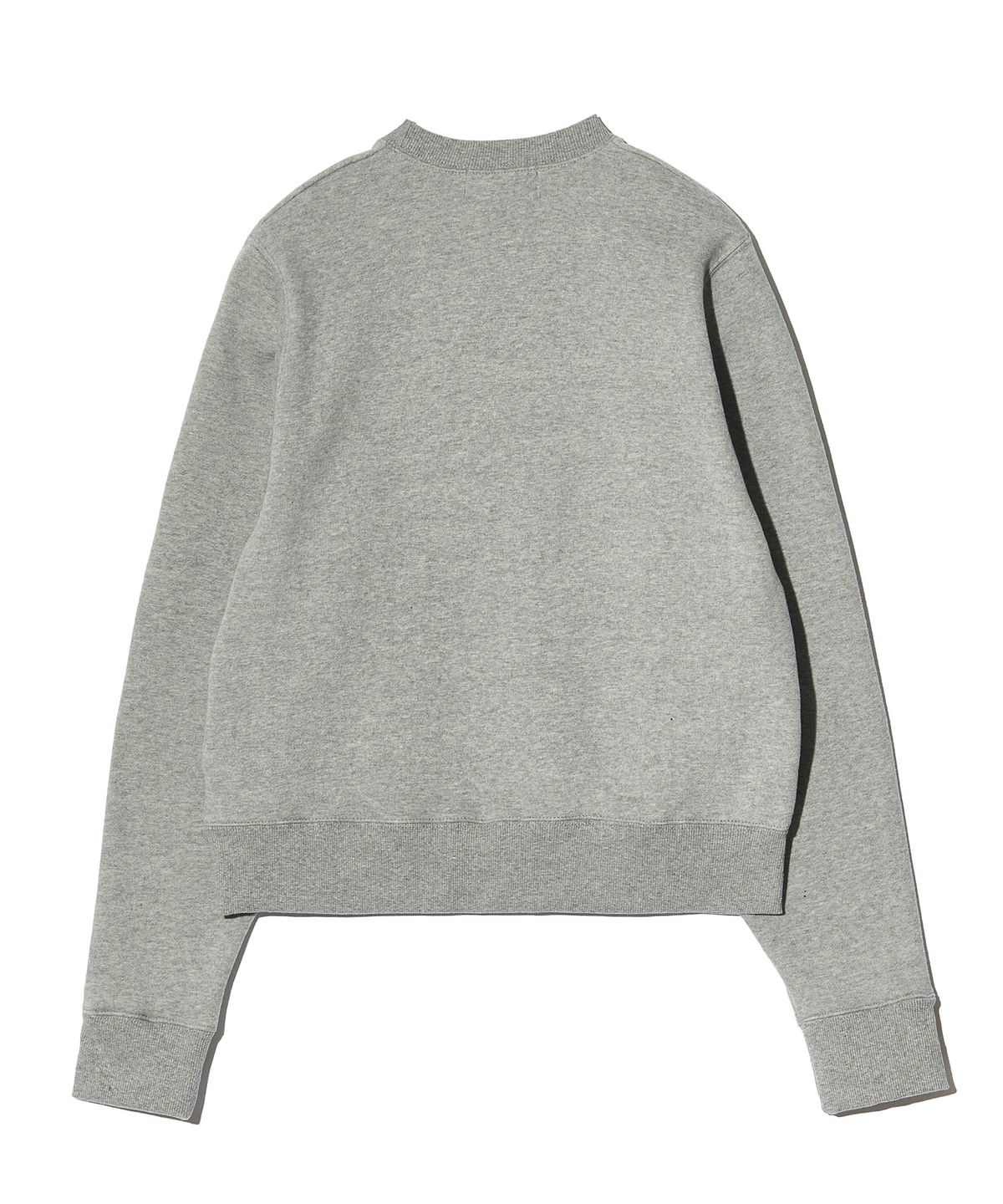 피스메이커(PIECE MAKER) SLOGAN CROP SWEATSHIRTS (GREY)