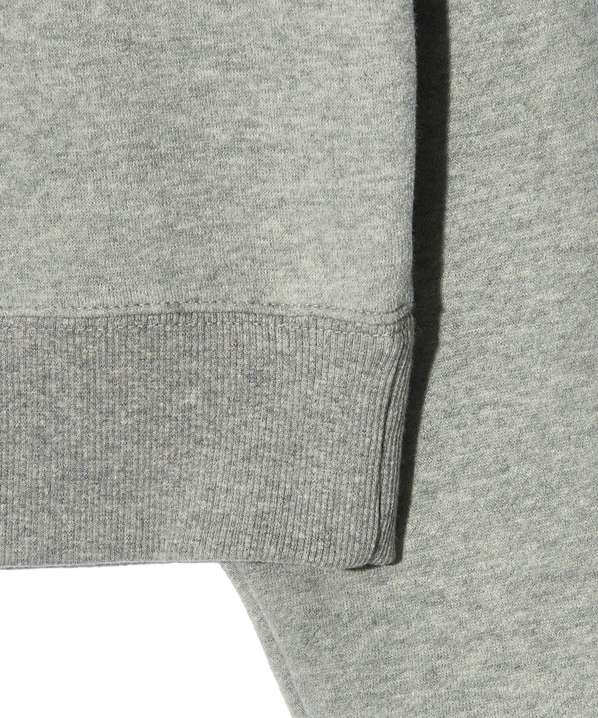 피스메이커(PIECE MAKER) SLOGAN CROP SWEATSHIRTS (GREY)