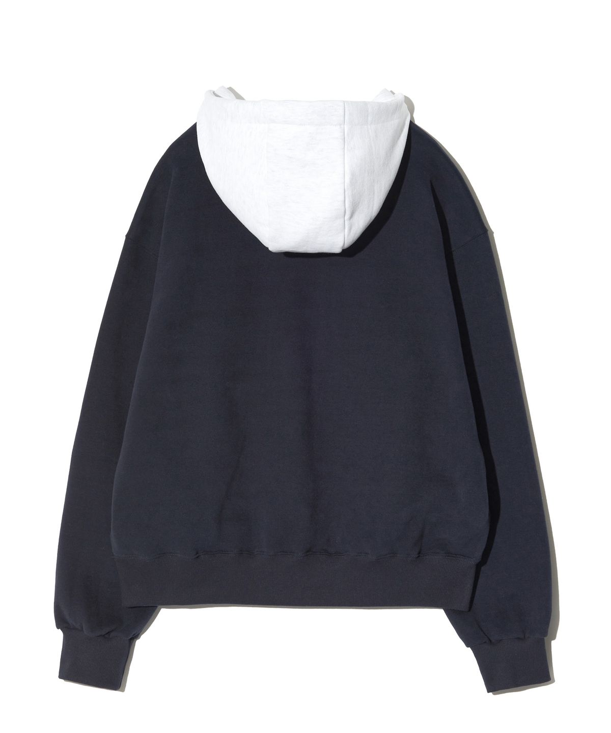 피스메이커(PIECE MAKER) MIXED OV HOODIE (NAVY)