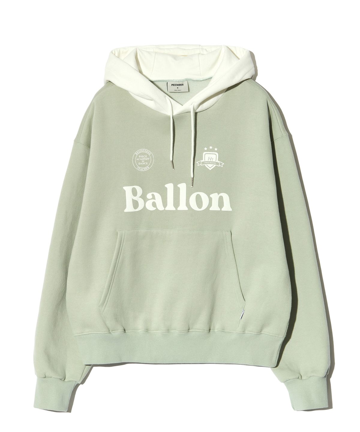 피스메이커(PIECE MAKER) MIXED OV HOODIE (MINT)