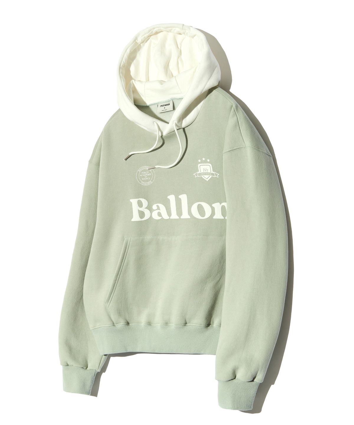 피스메이커(PIECE MAKER) MIXED OV HOODIE (MINT)