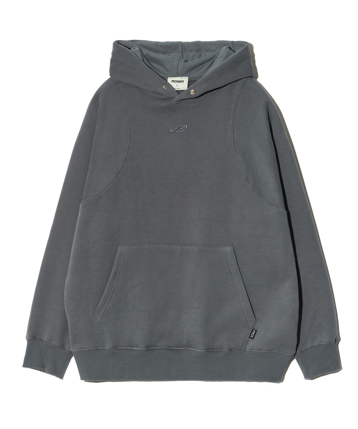 피스메이커(PIECE MAKER) EX OV HOODIE (GREY)