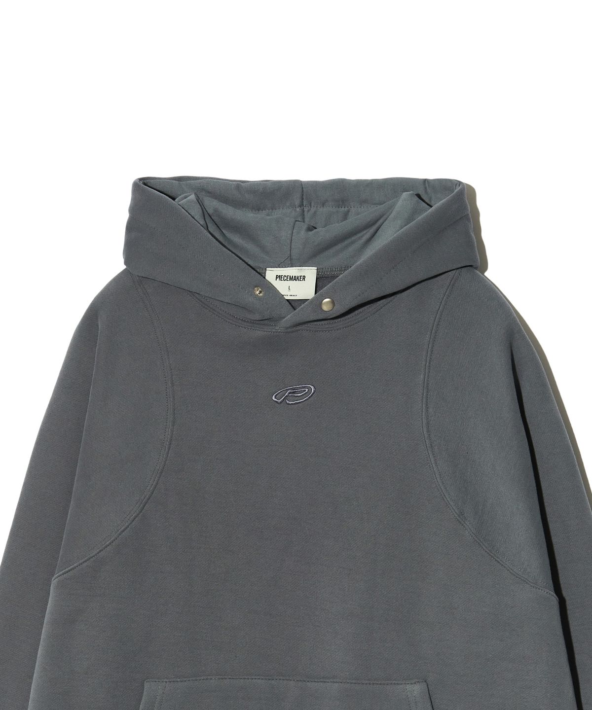 피스메이커(PIECE MAKER) EX OV HOODIE (GREY)