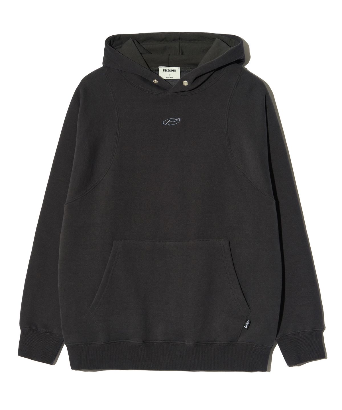 피스메이커(PIECE MAKER) EX OV HOODIE (CHARCOAL)