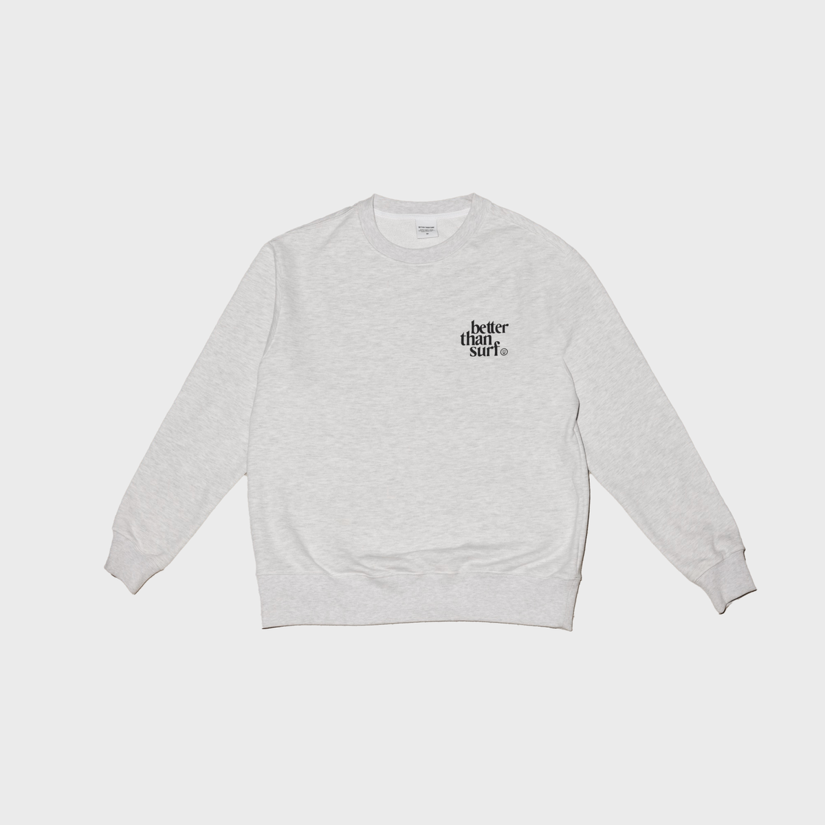 배러댄서프(BETTER THAN SURF) RETRO PARADISE SWEAT SHIRT - GREY