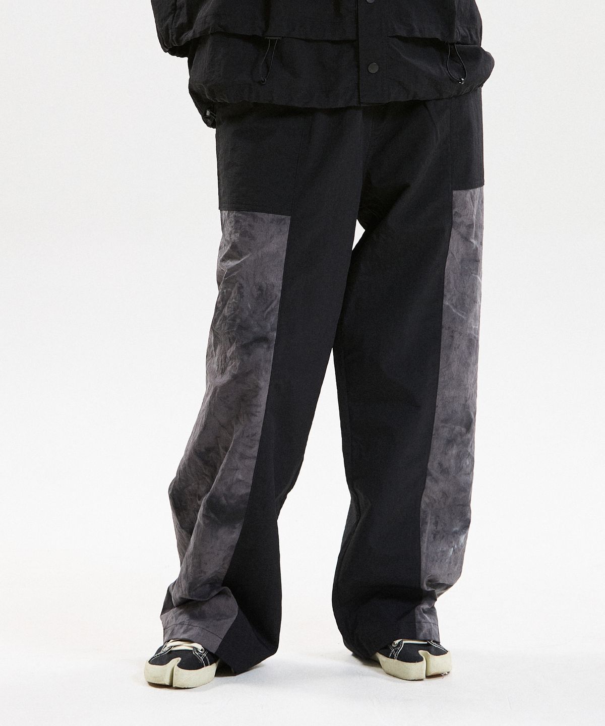 슈브토(SHVTO) Tie dye gray baggy pant