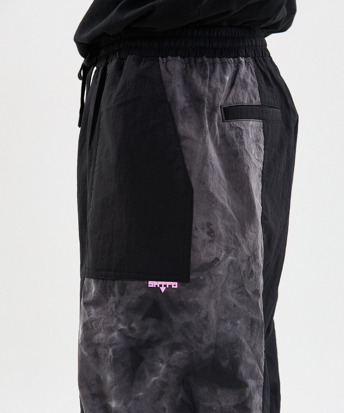 슈브토(SHVTO) Tie dye gray baggy pant