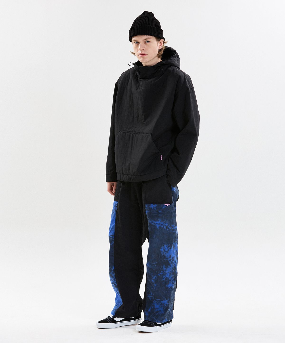 슈브토(SHVTO) Tie dye blue baggy pant