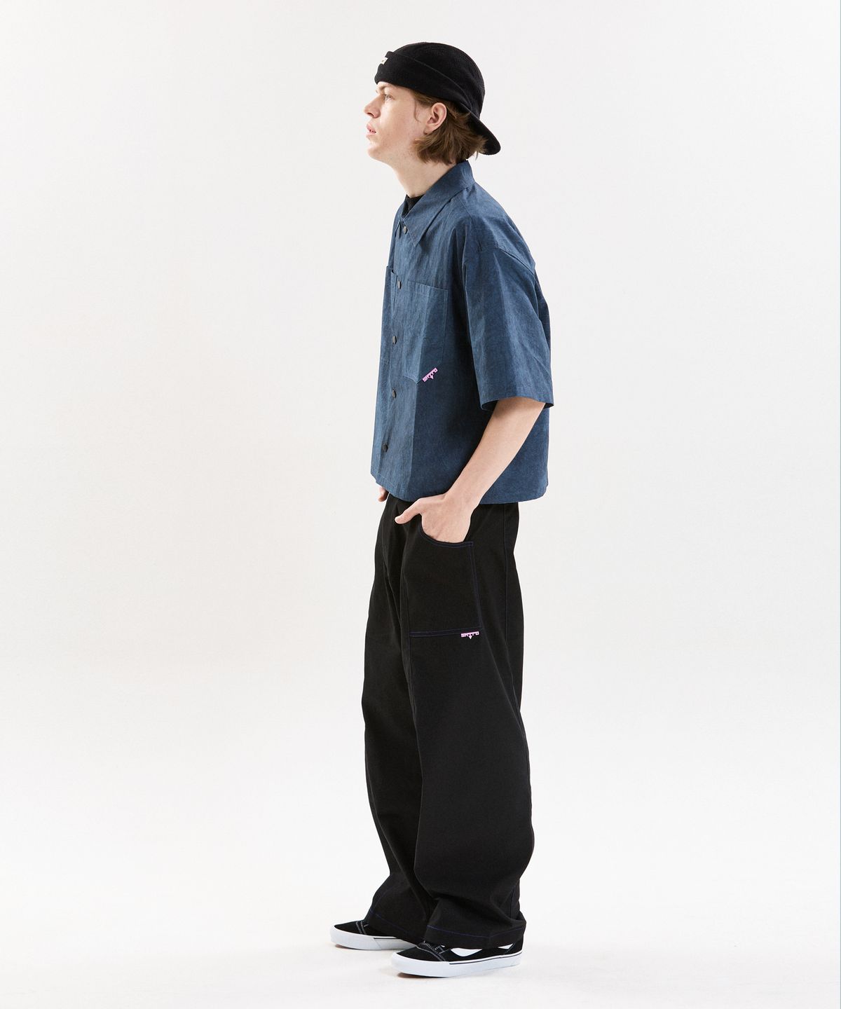 슈브토(SHVTO) Indigo box shirt