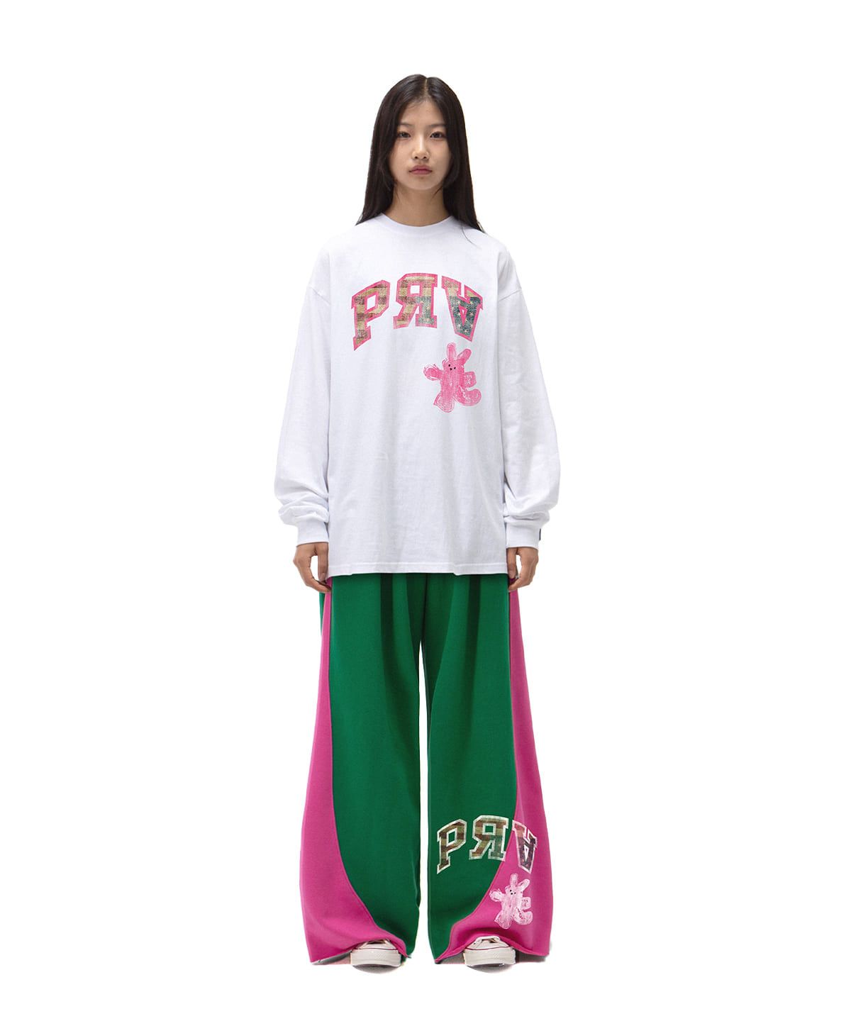 얀코 아르프(JANCO ARP) 아메리칸 래빗 세미 오버핏 롱슬리브-화이트