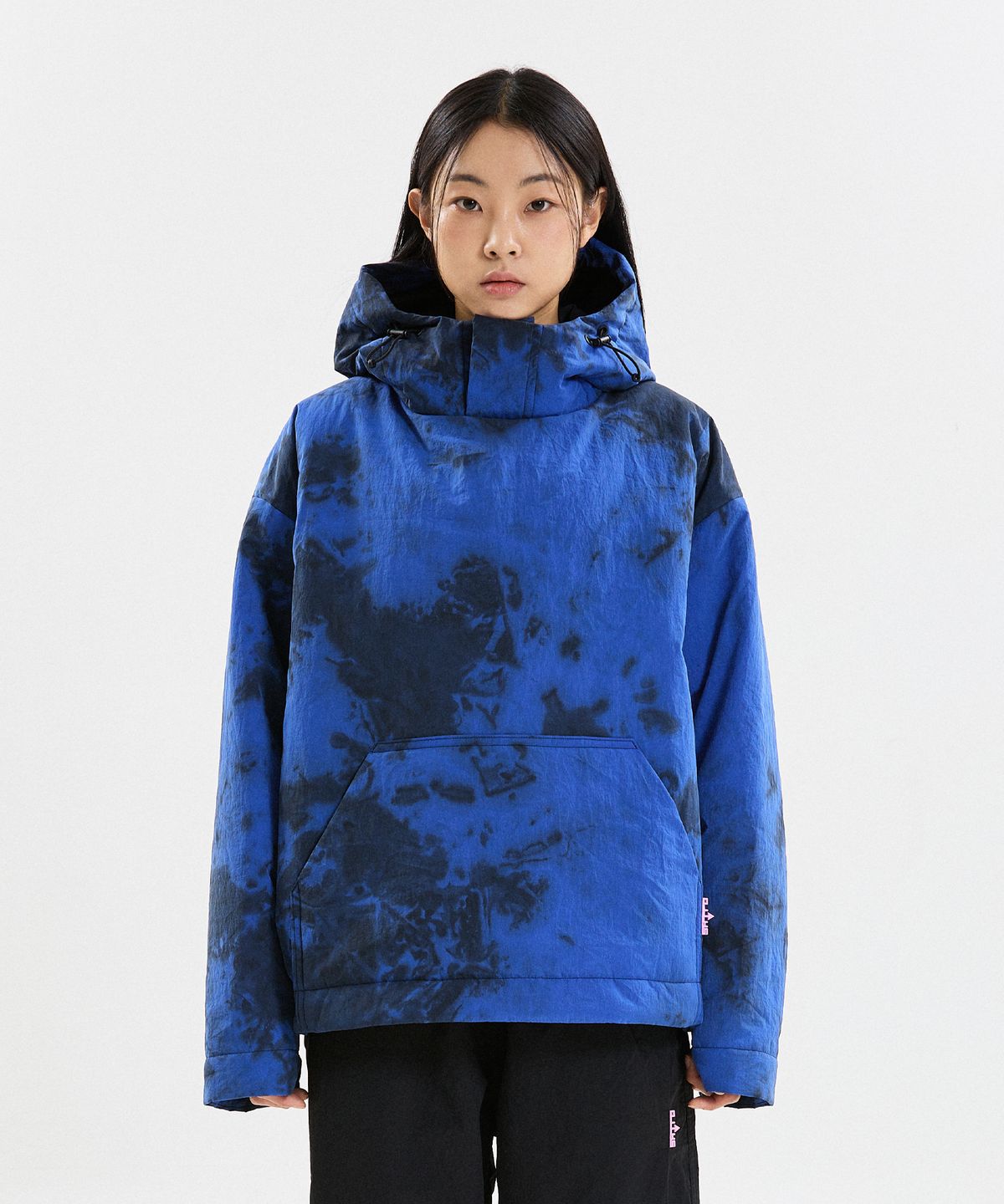 슈브토(SHVTO) Puffer tie dye hoodie