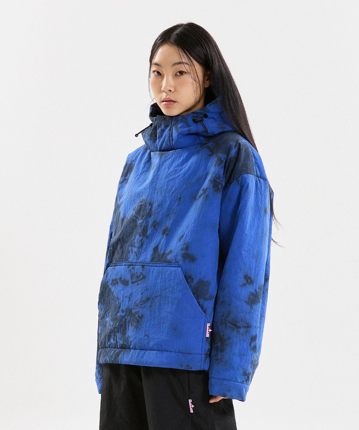 슈브토(SHVTO) Puffer tie dye hoodie