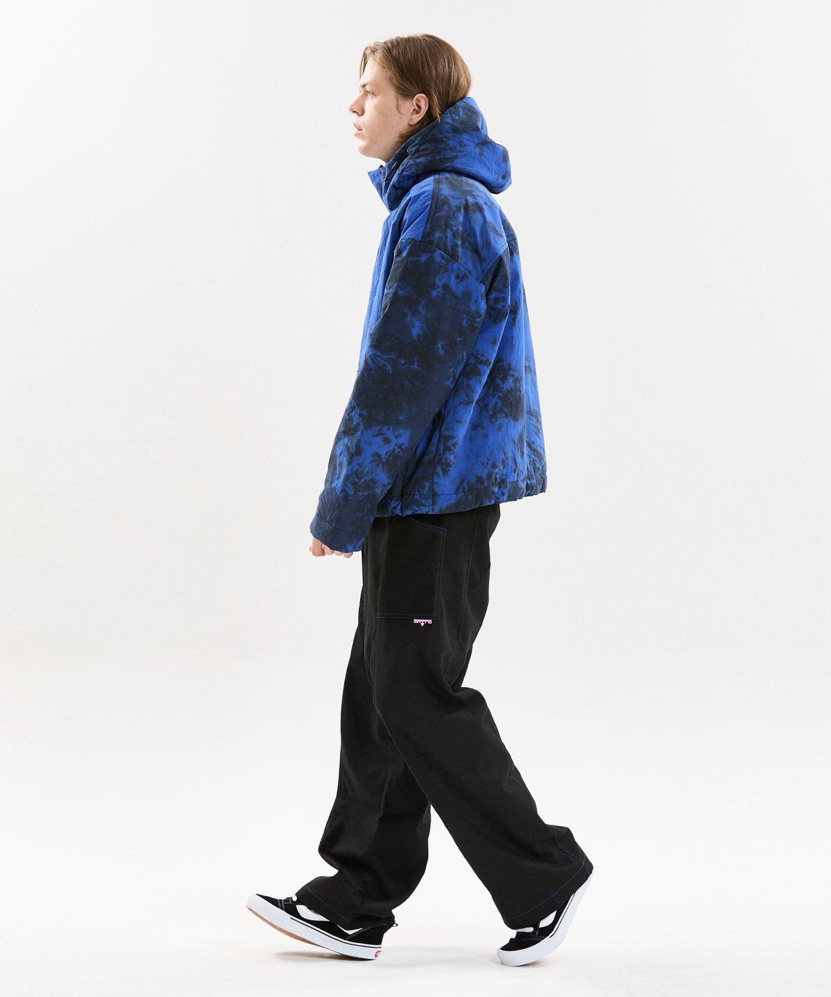 슈브토(SHVTO) Puffer tie dye hoodie